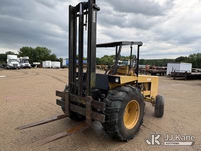 1978 Clark UT60D Rough Terrain Forklift