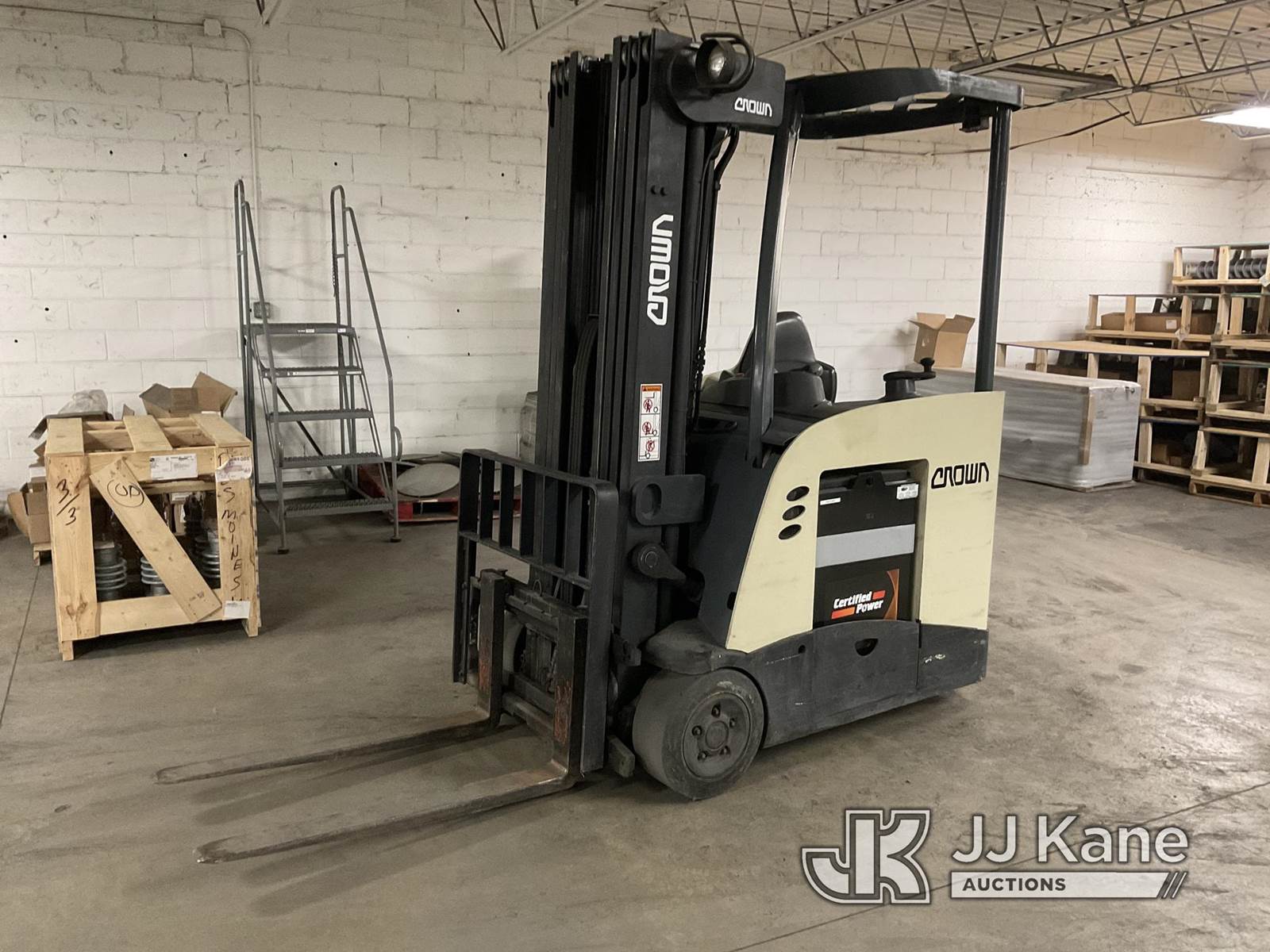 2008 Crown RC554540 StandUp Forklift For Sale, 11,985 Hours Des
