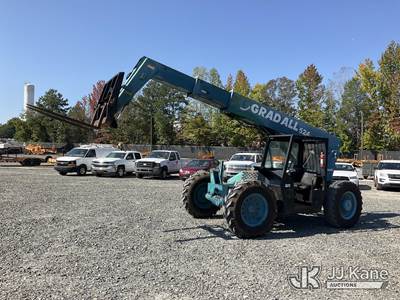 1997 Gradall 524 Rough Terrain Hydraulic Telescopic Forklift