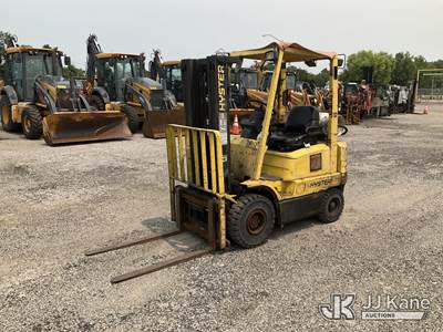 1997 Hyster 35XM Solid Tired Forklift