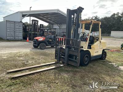 2004 Hyster H100XM Solid Tired Forklift