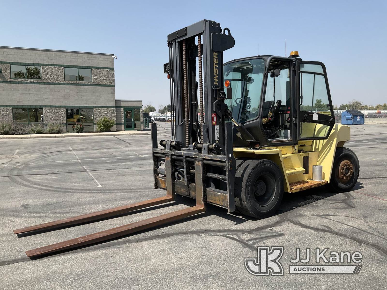 Hyster H280HD Pneumatic Tired Forklift For Sale, 10,815 Hours Salt