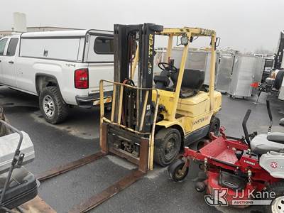 2003 Hyster H50XM Solid Tired Forklift