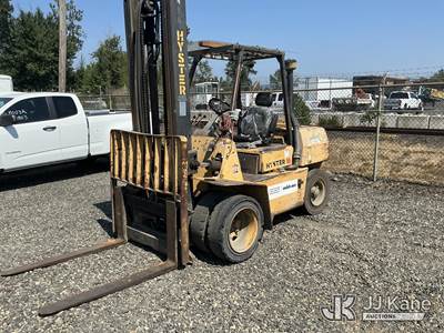 1991 Hyster H80XL Solid Tired Forklift