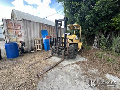 1979 Hyster P50A Pneumatic Tired Forklift