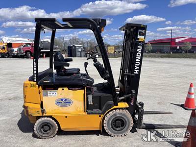 2019 Hyundai 25B-9U 48V Pneumatic-tired Electric Forklift