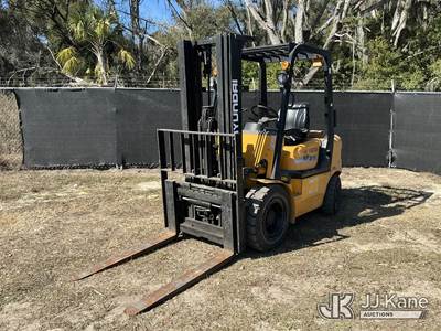 2005 Hyundai HDF30-5 Pneumatic Tired Forklift