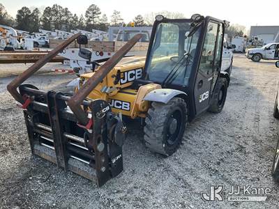 2017 JCB 525-60T4 Rough Terrain Telescopic Forklift