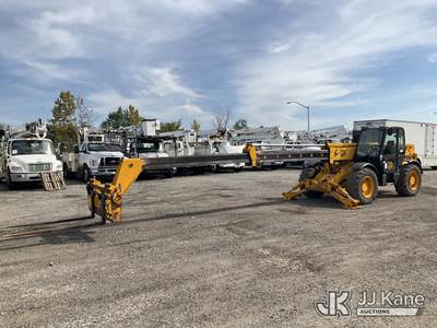 2002 JCB 550 Rough Terrain Telescopic Boom Forklift