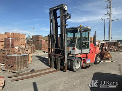 2007 Kalmar DCE 75 Rough Terrain Forklift