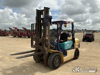 2003 Komatsu FD40ZT Pneumatic Tired Forklift