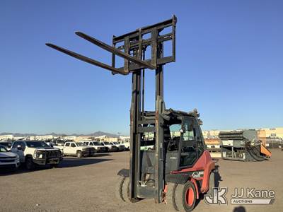 Linde H80D-396 Pneumatic Tired Forklift