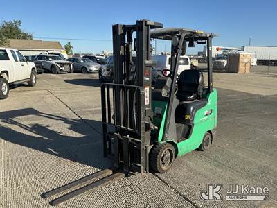 2014 Mitsubishi FGC18N Solid Tired Forklift