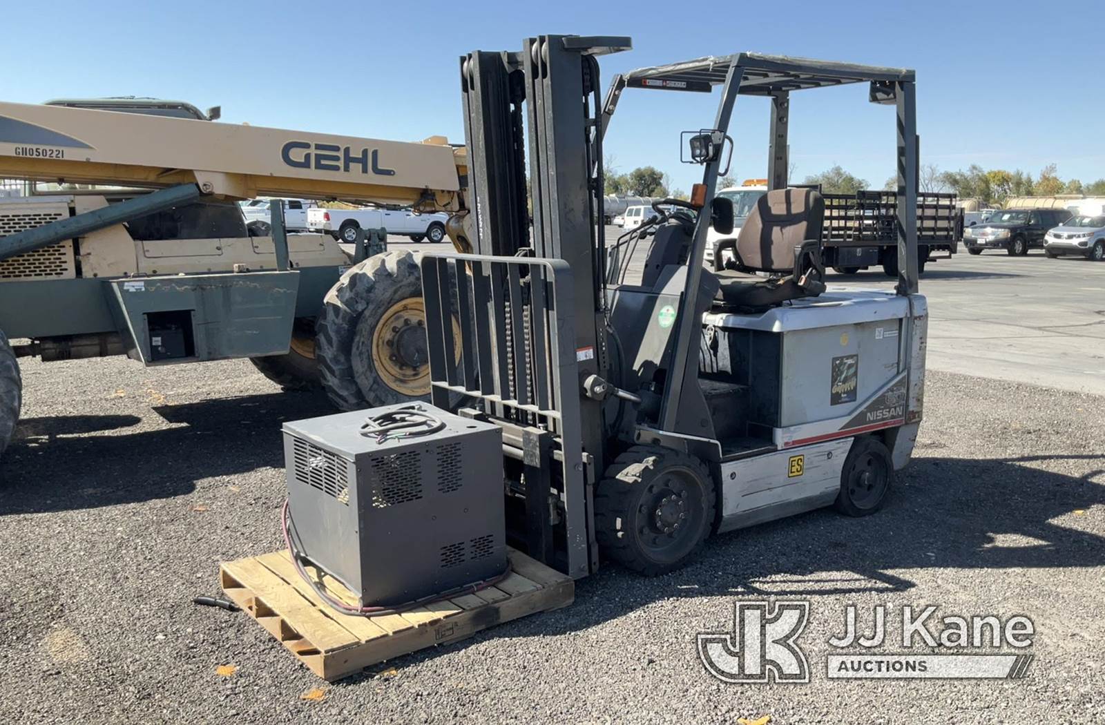 2014 Nissan BX60 Rubber Tired Forklift For Sale, 3,094 Hours Salt