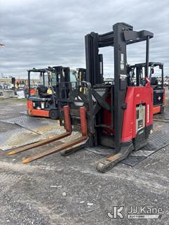 2017 Raymond 750-R45TT Narrow Aisle Stand-Up Reach Forklift