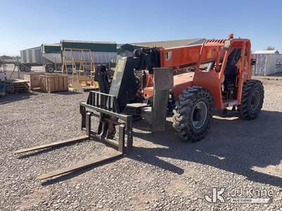 2018 SkyTrak 10054 T4F Rough Terrain Telescopic Boom Forklift