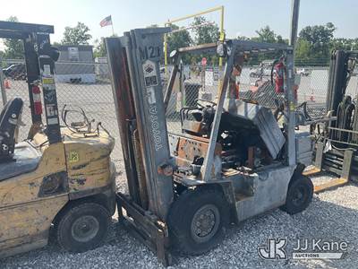 1993 Toyota 42-5FG25 Rubber Tired Forklift