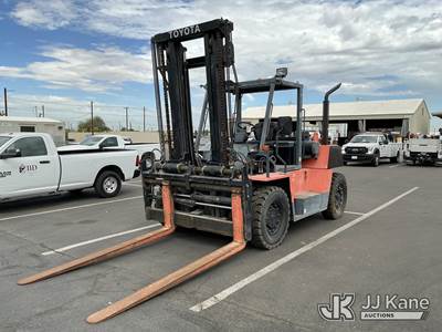 2014 Toyota 50- 4FD100 Rubber Tired Forklift