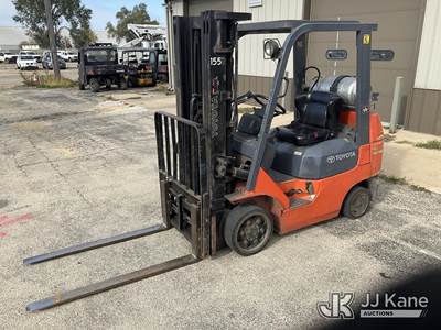 2005 Toyota 7FGCU25 Solid Tired Forklift