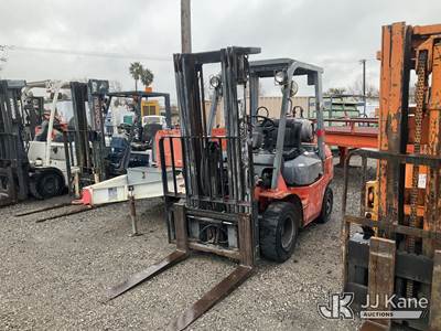 2004 Toyota 7FGU25 Rubber Tired Forklift