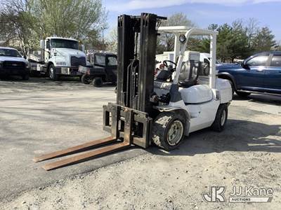Toyota 7fgu35 Solid Tired Forklift