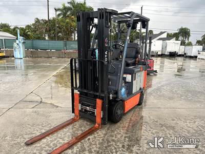 2022 Toyota 8FBC154 Solid Tired Forklift