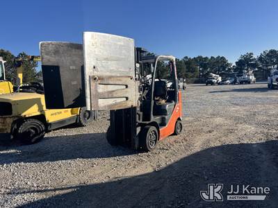 2015 Toyota 8FGCU25 Solid Tired Forklift