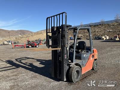 2018 Toyota 8FGCU25 Pneumatic Tired Forklift