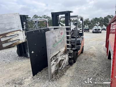 2012 Toyota 8FGCU25 Solid Tired Forklift