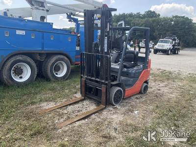 2020 Toyota 8FGCU25 Solid Tired Forklift