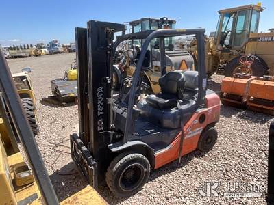2019 Toyota 8FGU25 Solid Tired Forklift