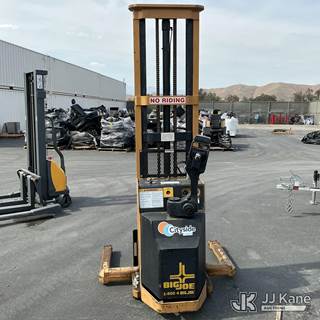 Big Joe Semi-Electric Pallet Stacker (Used)