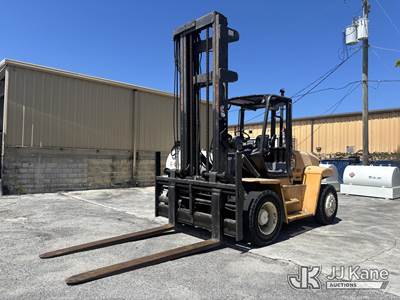 2002 Yale CDP120DP Pneumatic Tired Forklift