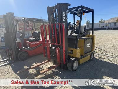 1994 Yale Electric Forklift Solid Tired Forklift
