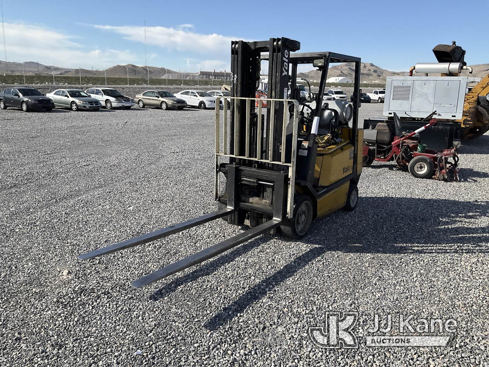 1997 Yale GLC050 Solid Tired Forklift For Sale, 7,238 Hours Las Vegas