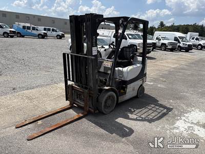 2007 Yale GLC050VXNVSE083 Cushion Tired Forklift