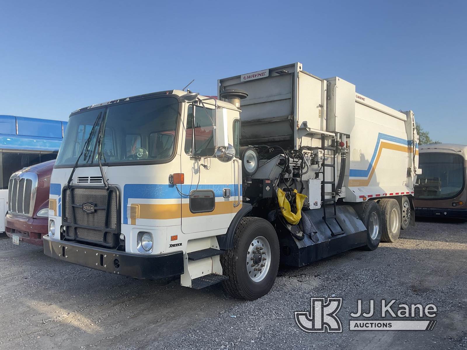 2012 Autocar ACX TriAxle Refuse/Trash Truck For Sale, 109,455 Miles