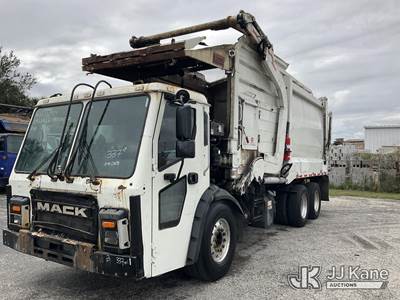 2019 Mack LR Front Load T/A Trash Truck