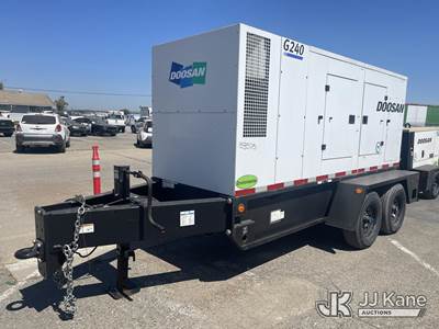 2019 Doosan 440 Enclosed Portable Generator