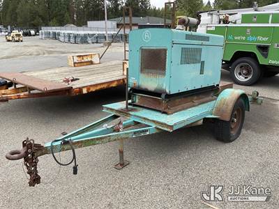 1989 Onan 75 KVA Enclosed Portable Generator