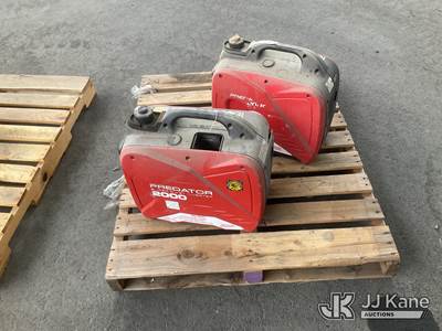 (1 Pallet) 2 Predator 2000 Generator (Used)