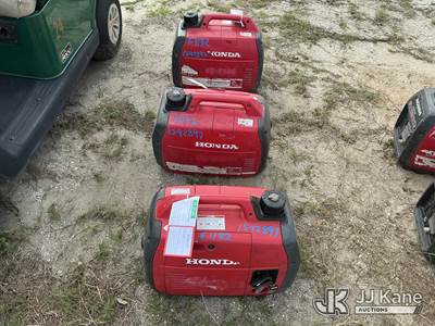 3 Honda Gas Generators (Not Running