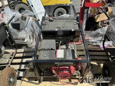 Gas Powered Master 6500 Watt Portable Generator (Used)