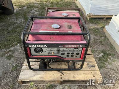(2) Honda Generators