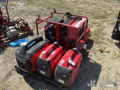 (8) Gas Powered Generators ((2) Generators Run