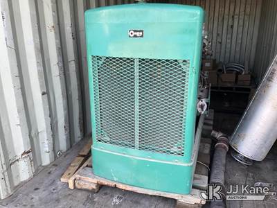 Onan 85 KR Standby Generator. 120/208 3 Phase. Model Number 85.0KR-15R / 21741V. Serial Number H800520641. (Seller States: Fully Operational. Includes GE Automatic Transfer Switch & Muffler. Includes Various Connection Components. 1677 Hours.)