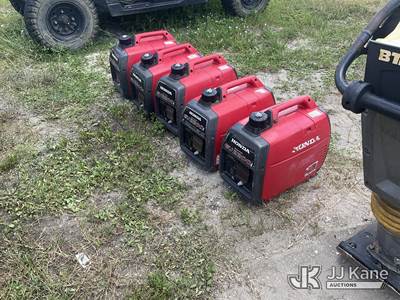(5) Honda EU2200i Gas Inverter/Generators (Runs )