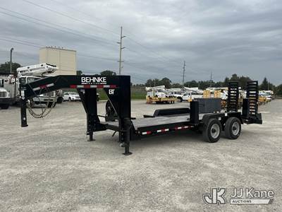 2025 Behnke CBCT2124EGN T/A Goose Neck Equipment Trailer