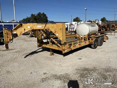 2004 Belshe Industries T/A Tagalong Flatbed Trailer