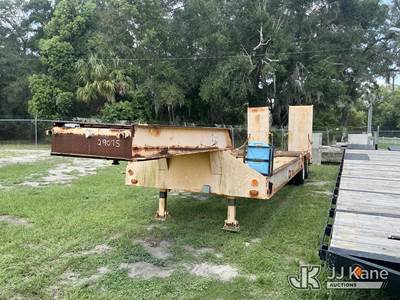 1956 Martin C25T T/A Rigid Neck Low Boy Trailer